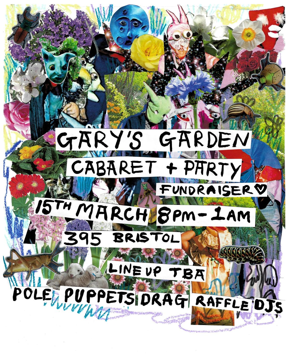 GARY'S GARDEN CABARET & PARTY!