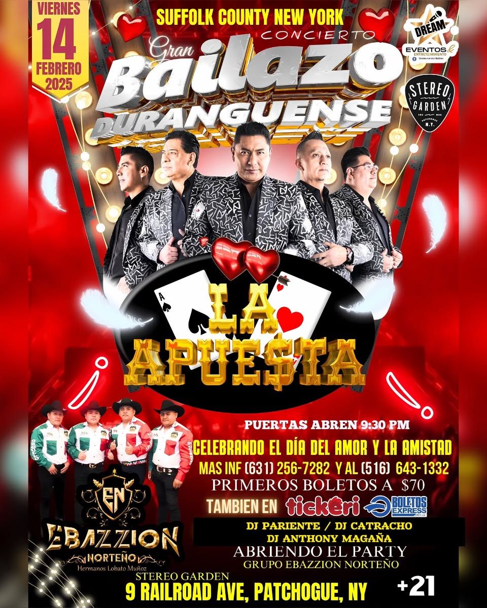 GRUPO LA APUESTA EN CONCIERTO DURANGUENSE