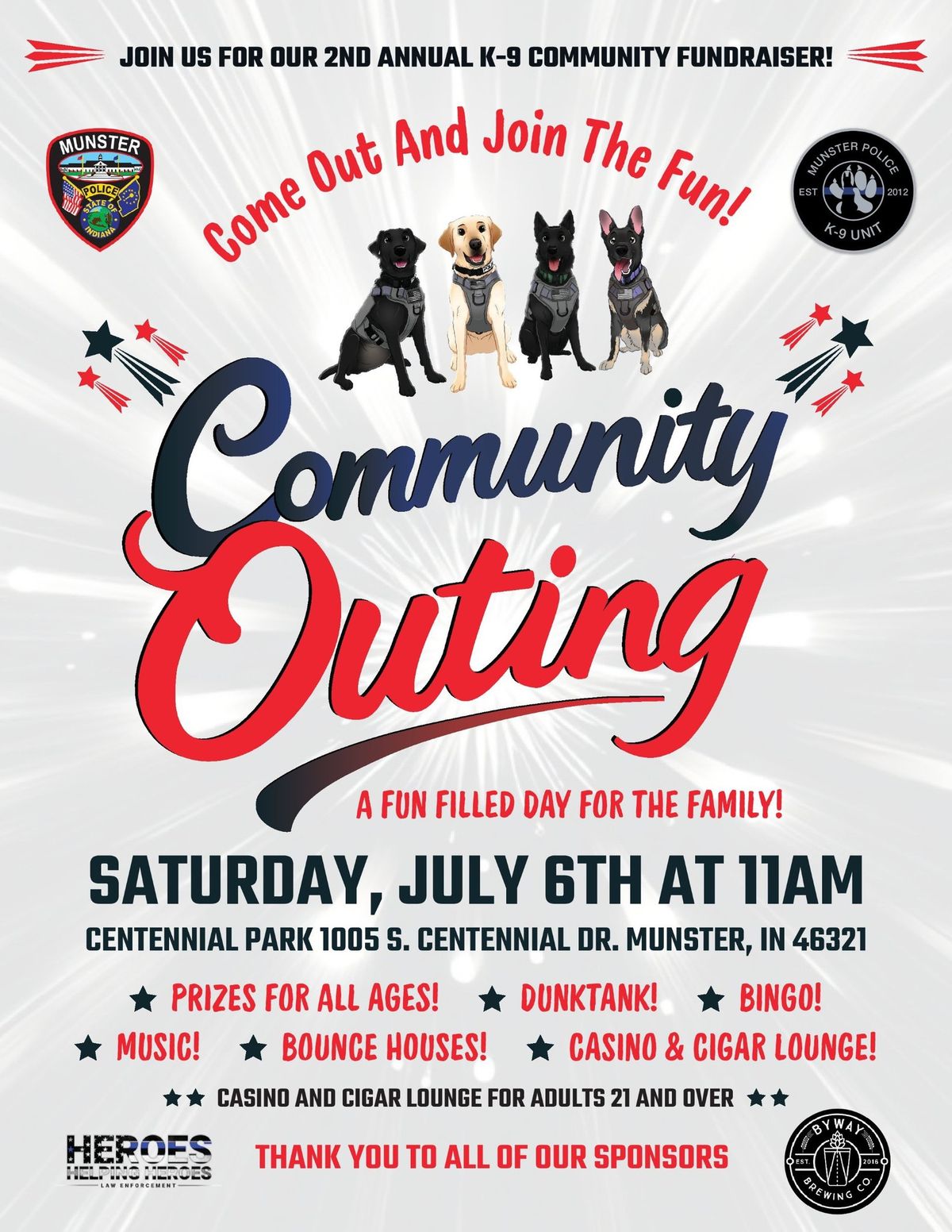 K-9 Community Outing