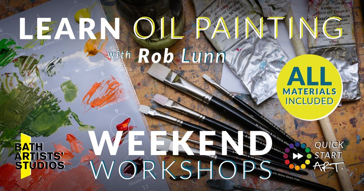 LEARN OIL PAINTING Weekend Workshop