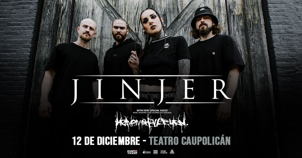 JINJER & HEAVEN SHALL BURN en Chile 2024