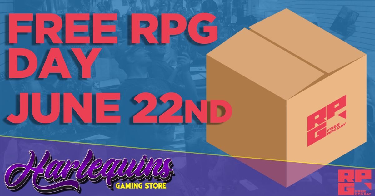 FREE RPG day 22nd June