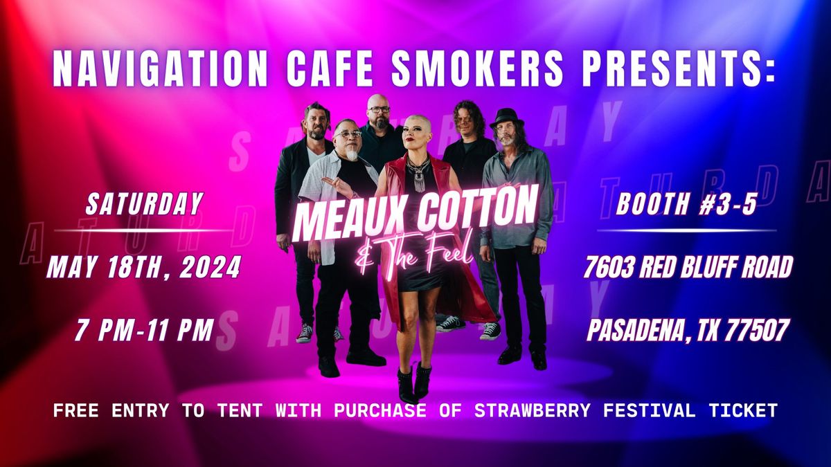 Meaux Cotton & The Feel @ Strawberry Festival | Navigation Cafe Tent - Pasadena