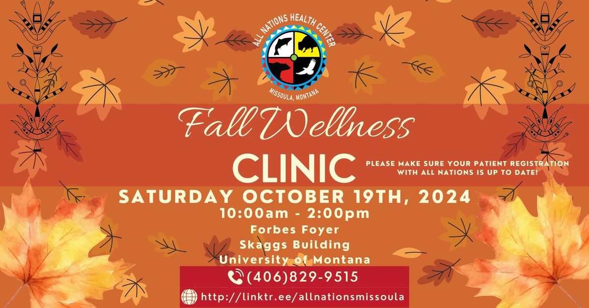 Fall Wellness Clinic