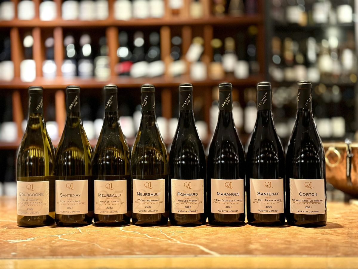 Meet Burgundy\u2019s Rising Star: Grand Cru & Premier Cru with Quentin Jeannot