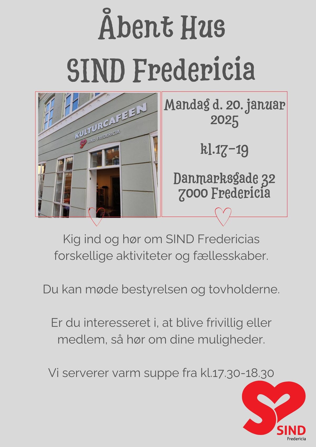 SIND Fredericia - \u00c5bent Hus