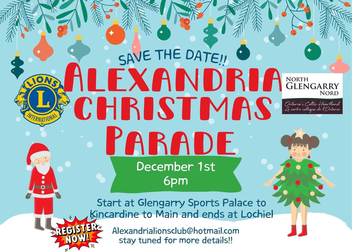 Alexandria Lions Christmas Parade 2024