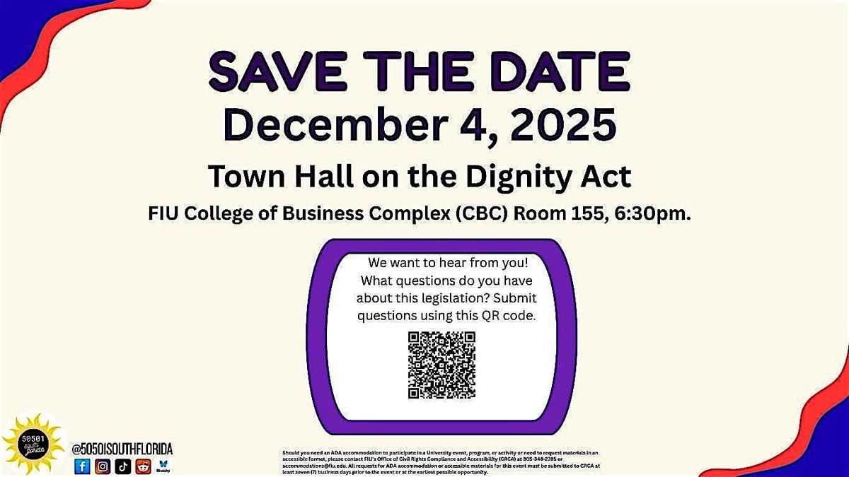 Dignity Act Town Hall