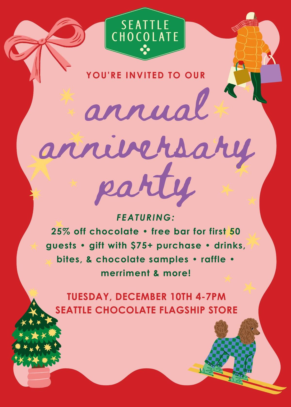 Holiday Anniversary Party