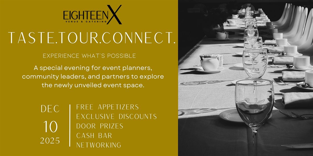 Taste. Tour. Connect.