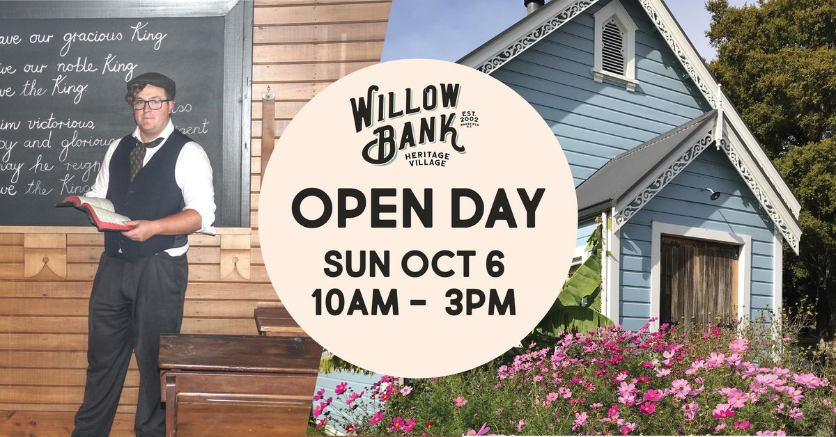 Open Day at Willow Bank Heritage Village 