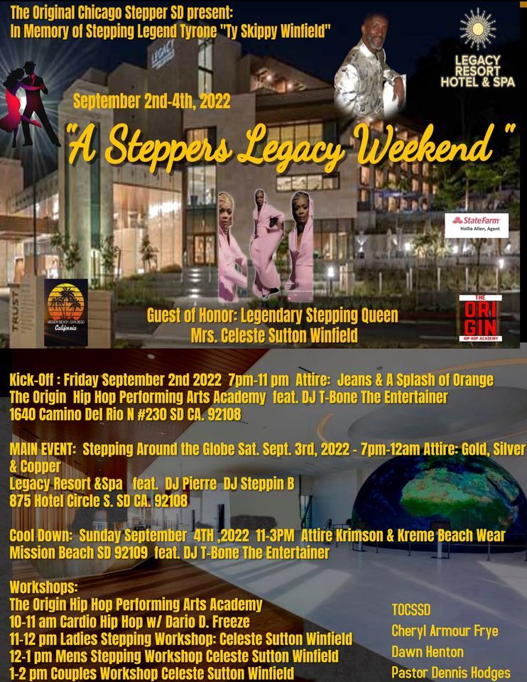 A Steppers Legacy Weekend