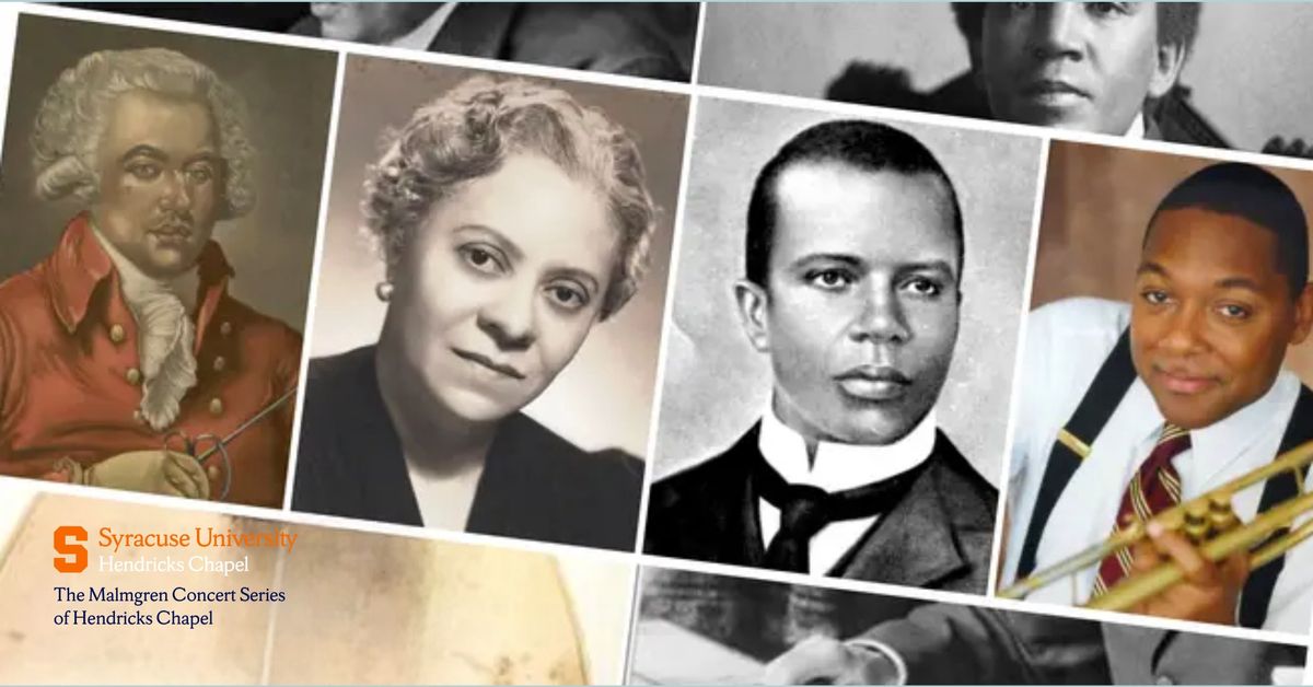 Malmgren Concert: Celebrating African-American Composers