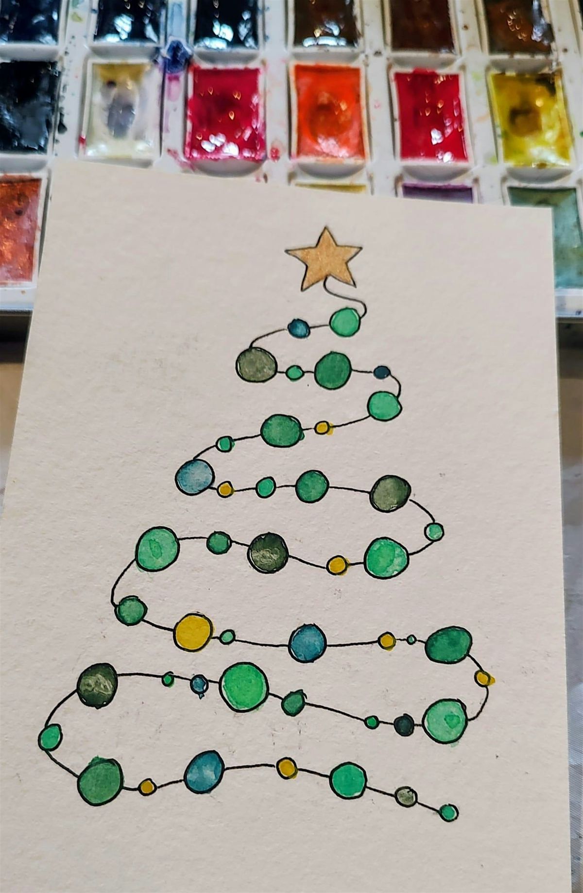 Christmas Card Watercolour Workshop