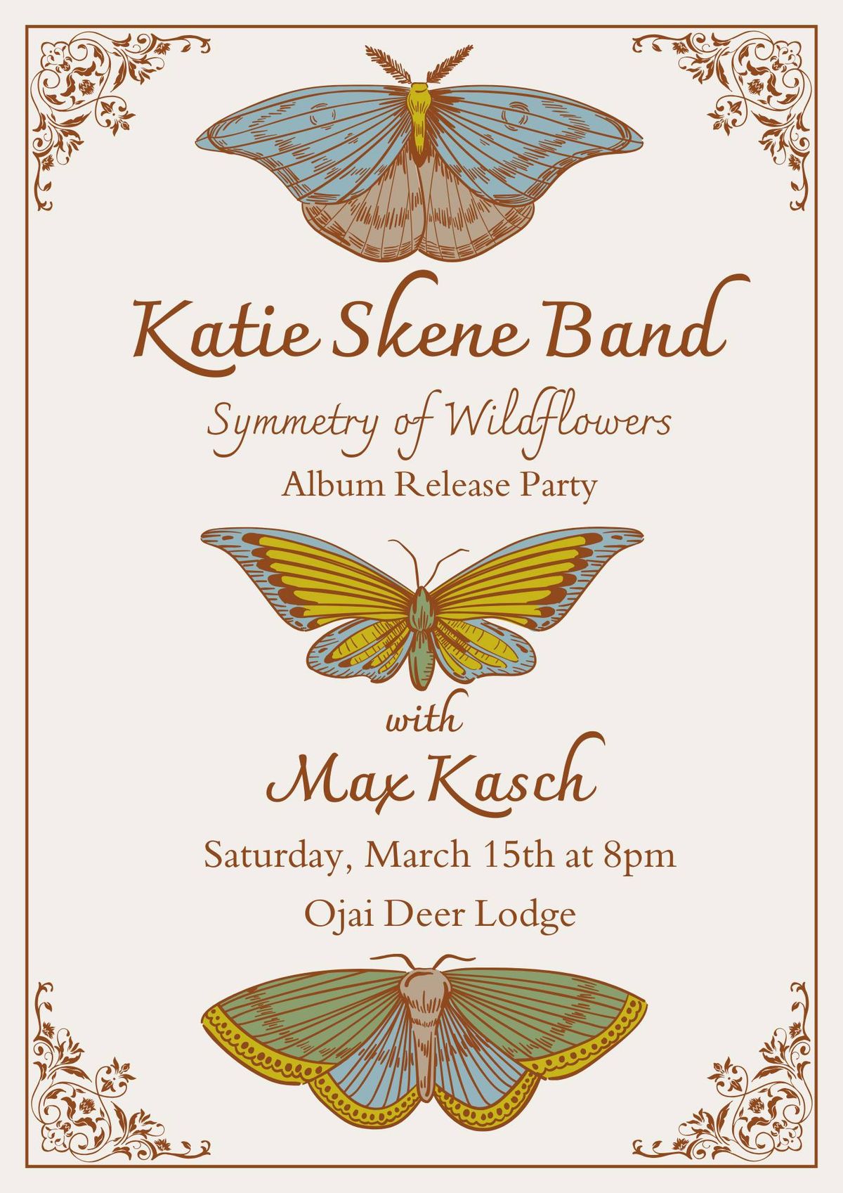 Katie Skene Band Album Release at Ojai Deer Lodge with Max Kasch