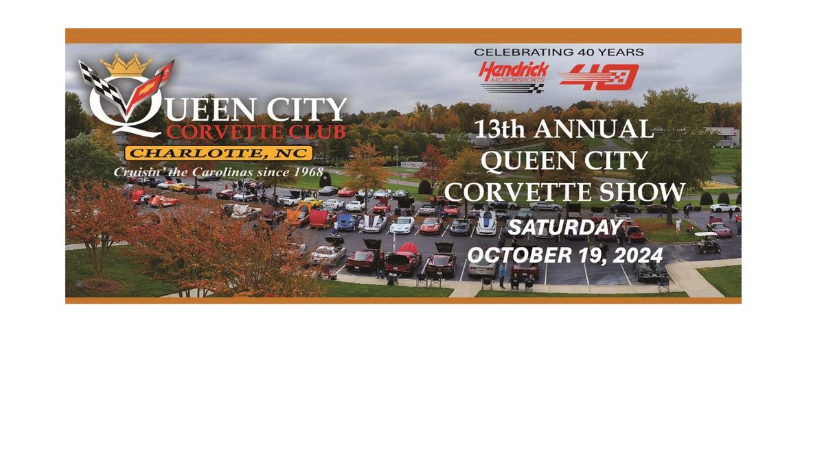 13th Annual Queen City Corvette Show - 2024