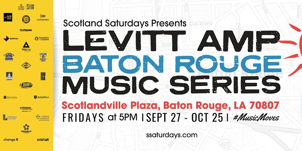 Levitt AMP Baton Rouge 2024 Fall Season Vendor Sign Up