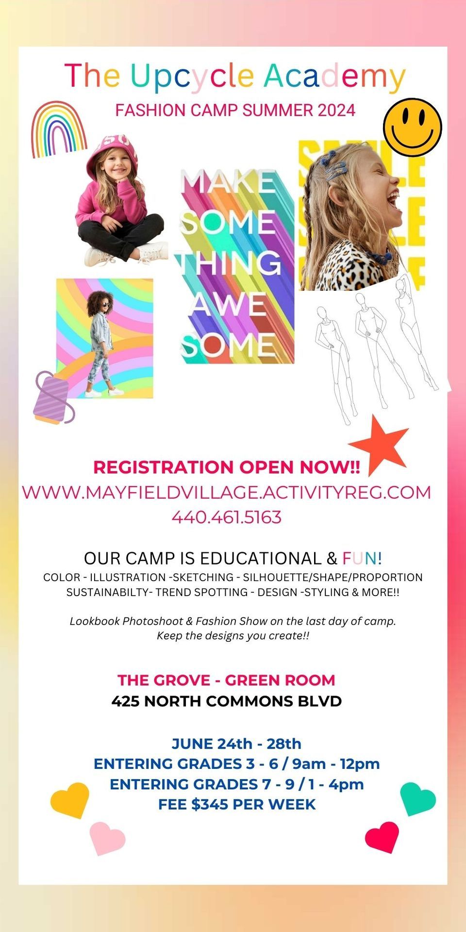 THE UPCYCLE ACADEMY: FASHION CAMP