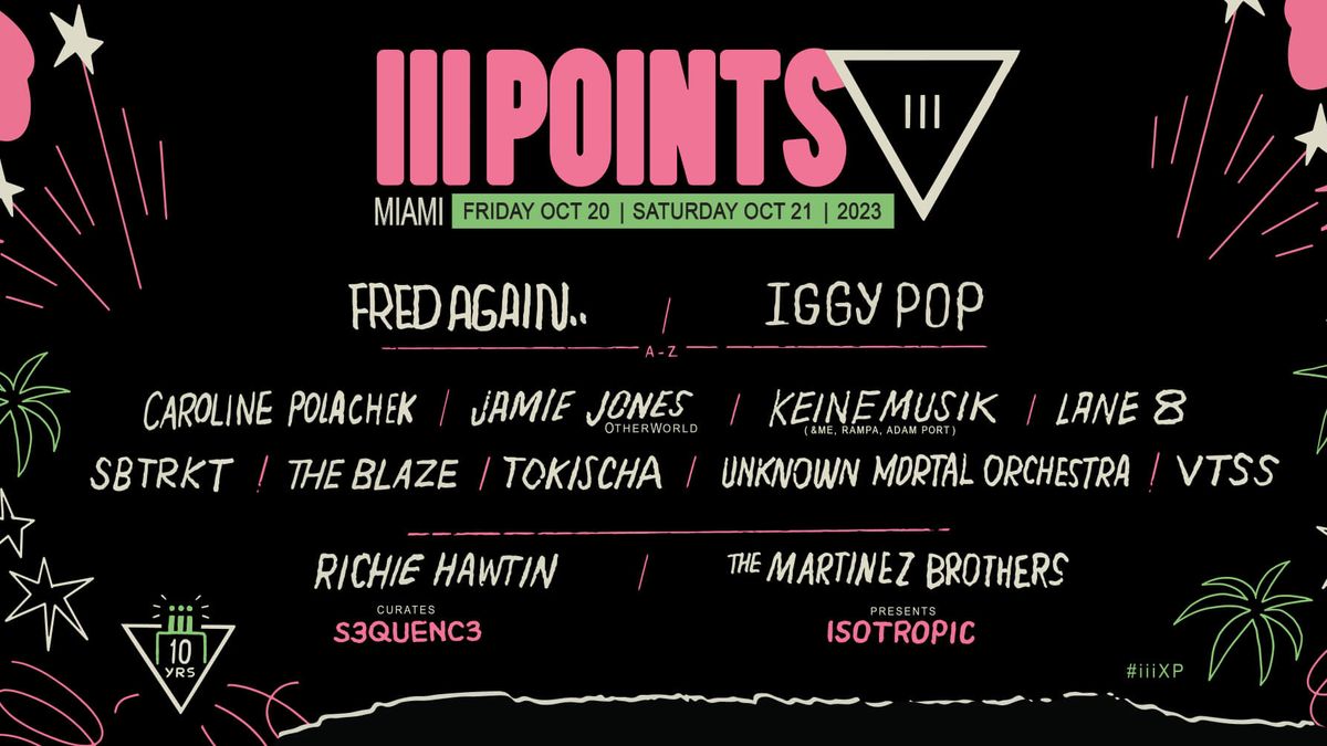 III Points Music Festival - Friday at III Points Campus at Mana Wynwood