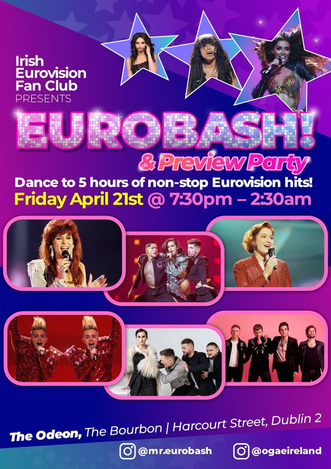 Dublin Eurobash & Preview Party