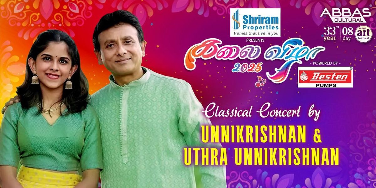 UNNIKRISHNAN & UTHARA Present Classical Concert