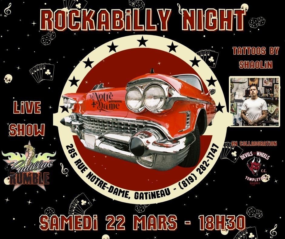 Rockabilly Night au Pub Notre-Dame