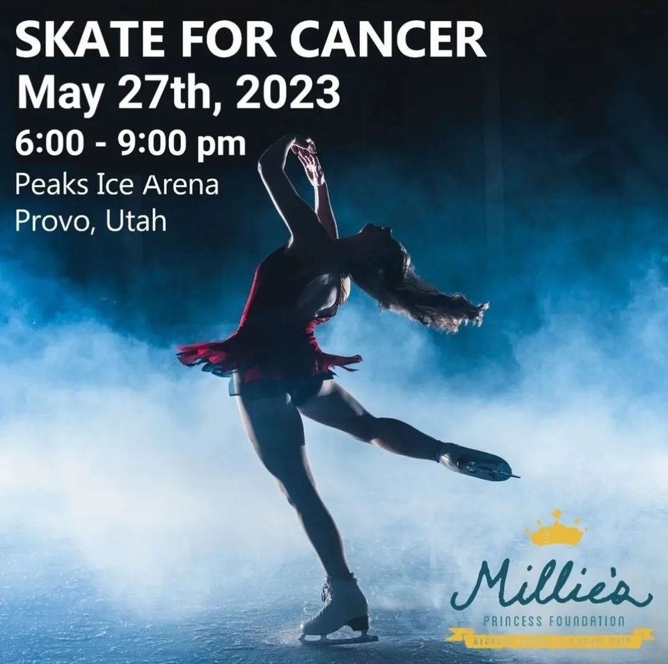 Skate for Cancer 2023, Peaks Ice Arena, Provo, 27 May 2023