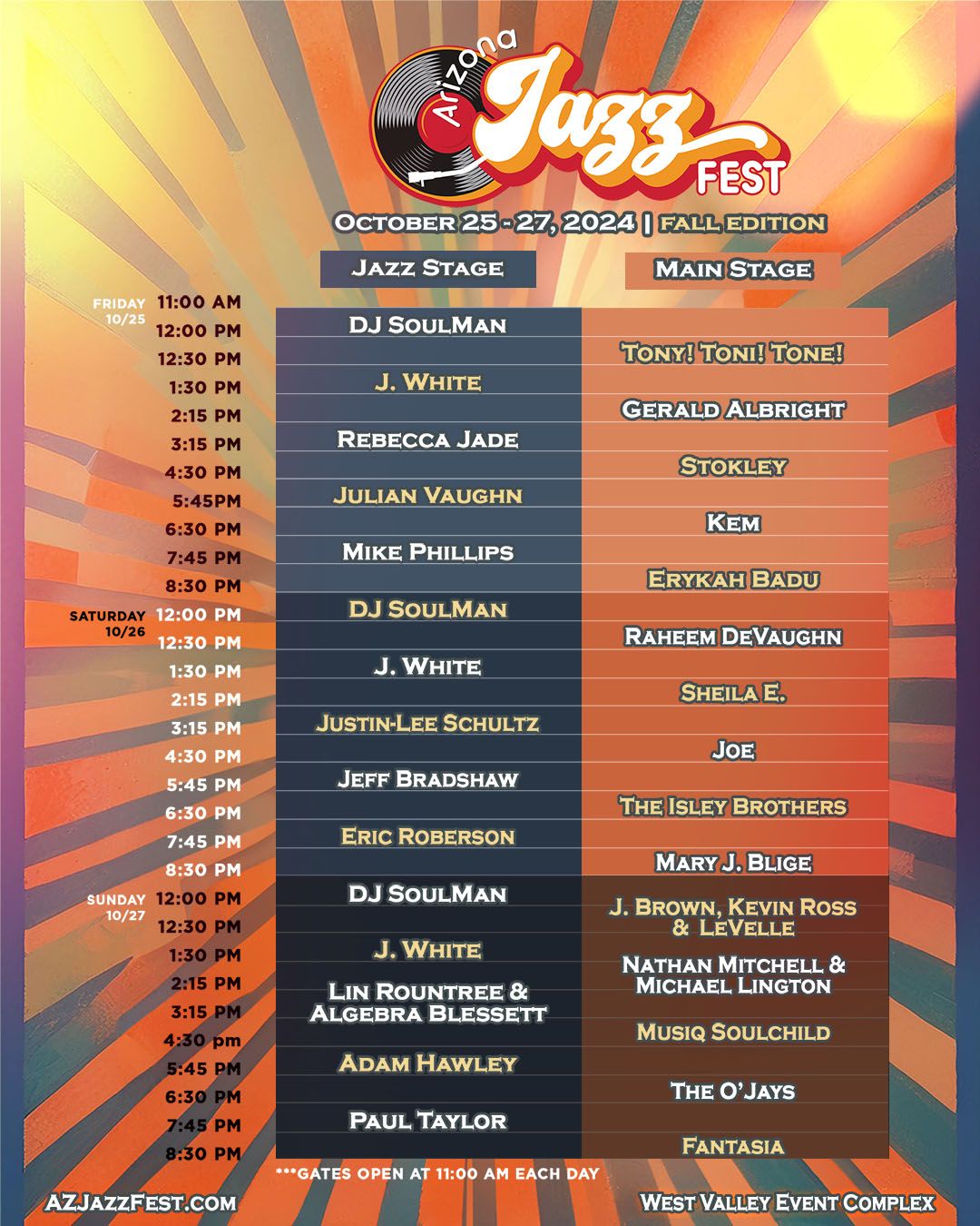 Arizona Jazz Festival - Friday at Tumbleweed Park
