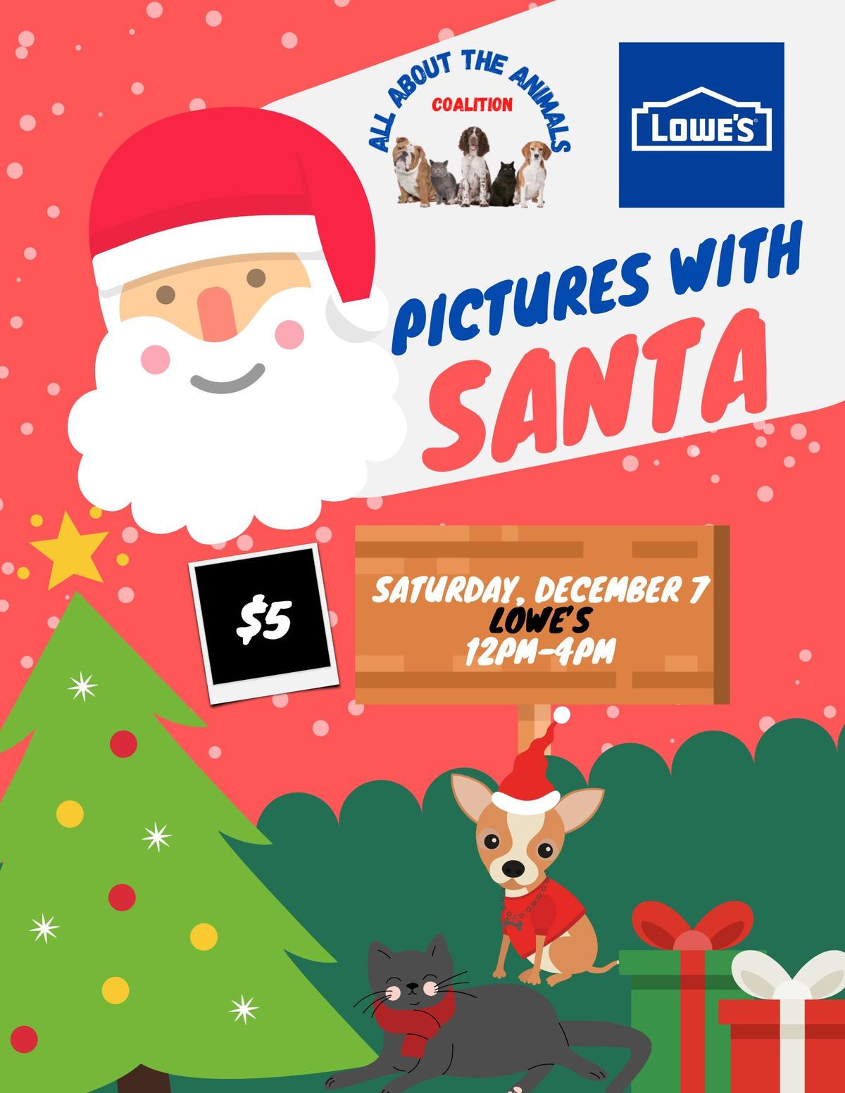 Pictures with Santa!