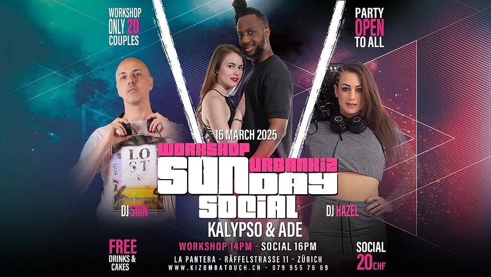 Workshop Urbankiz & Sunday Social with KALYPSO & ADE