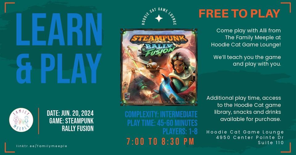 Learn & Play - Steampunk Rally Fusion