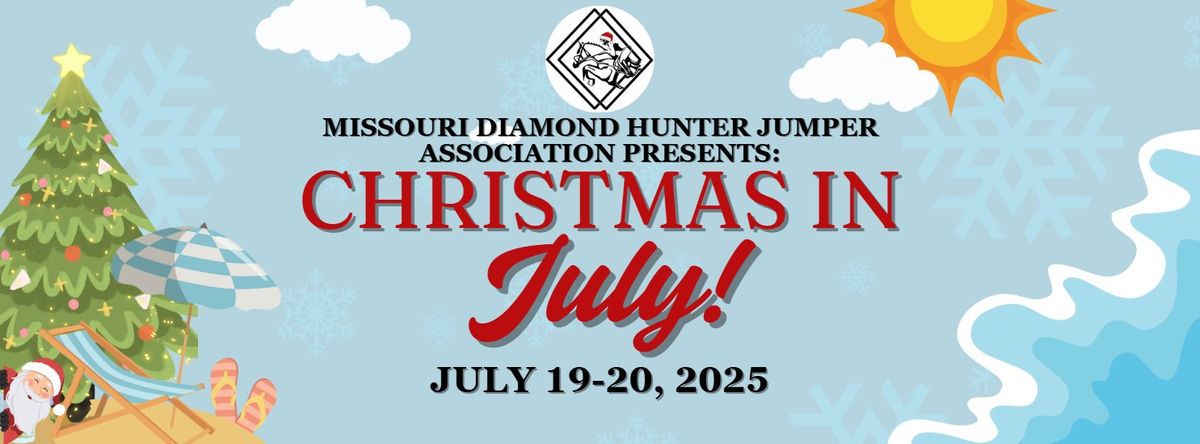 Christmas in July! Hunter Jumper Horse Show