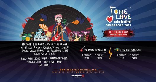 One Love Asia Festival Singapore 2021