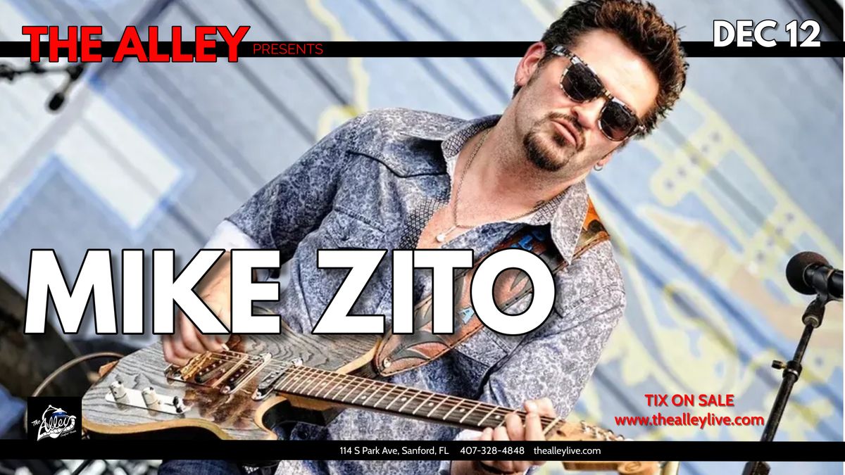 MIKE ZITO | Live Music at The Alley in Sanford