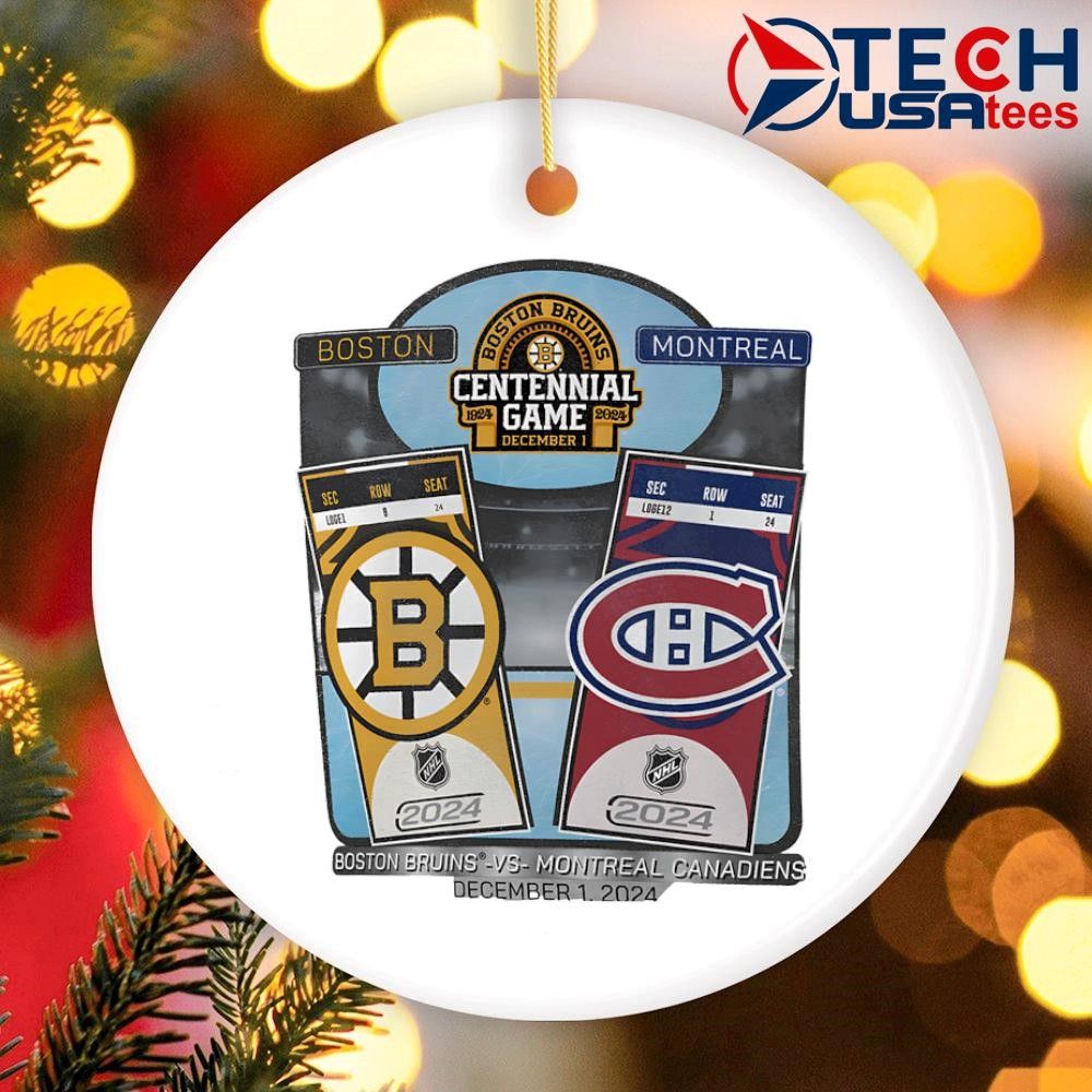 Montreal Canadiens at Boston Bruins at TD Garden