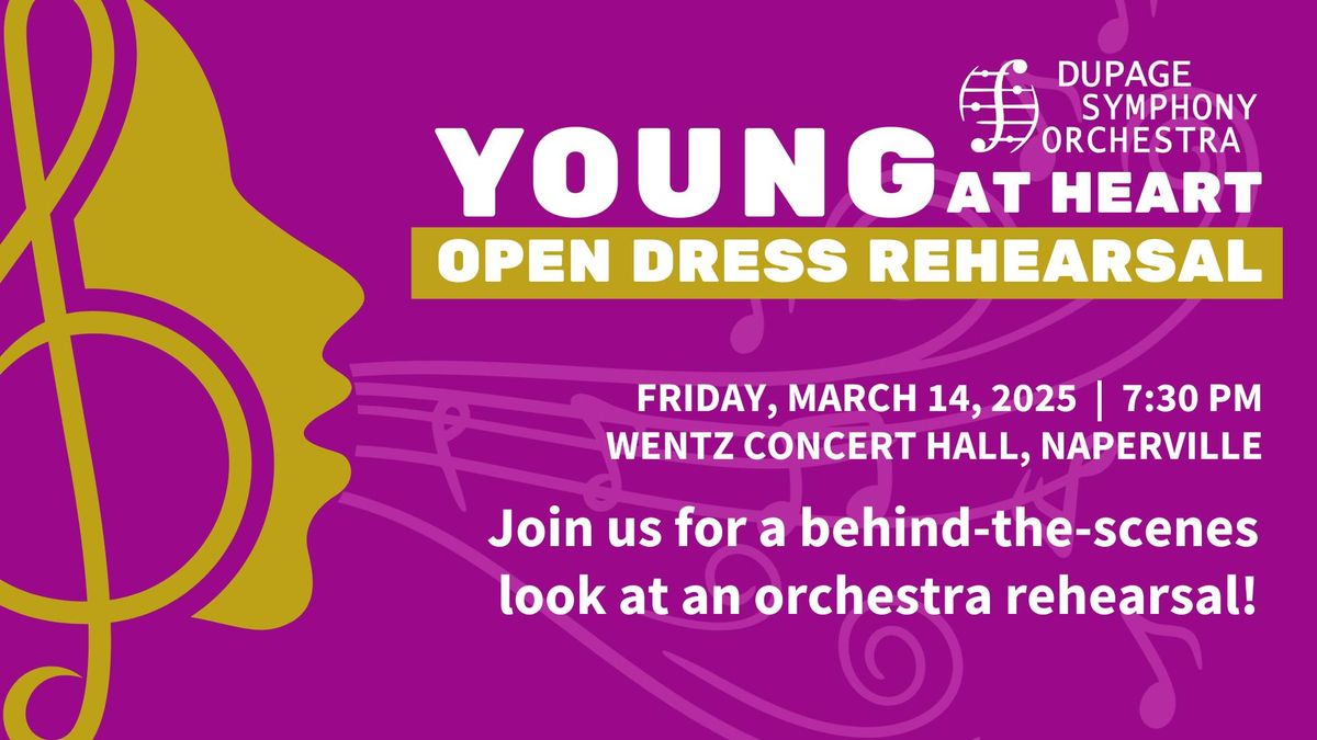 FREE Open Rehearsal - open to all community members!