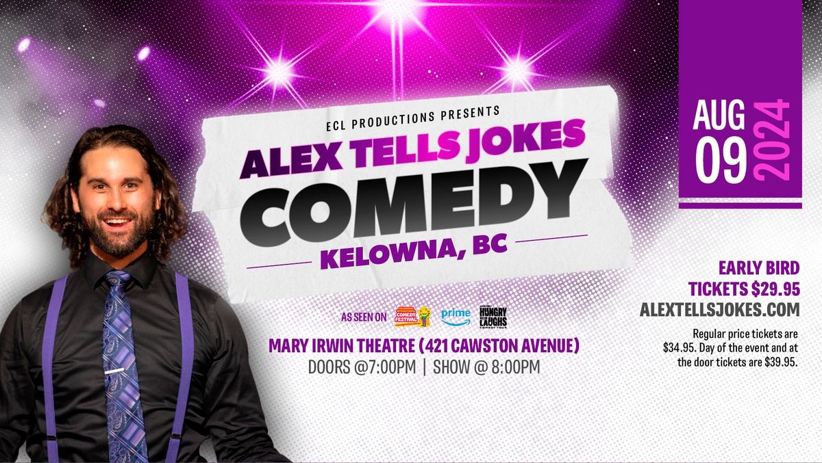 ECL Productions Presents: Alex Mackenzie Live! Kelowna