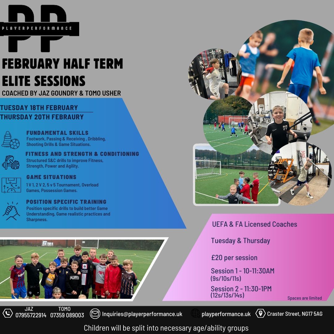 February Half Term Elite Sessions