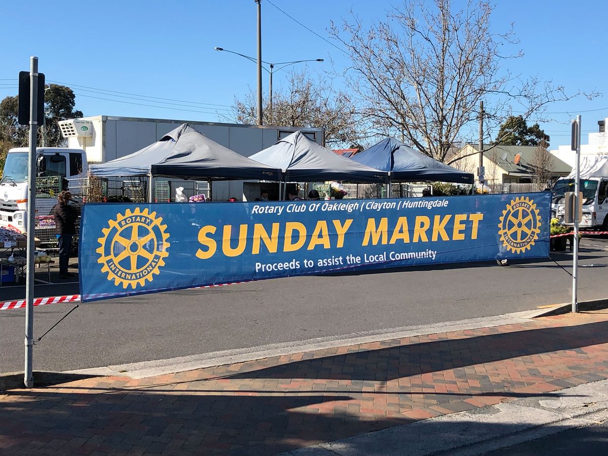 OAKLEIGH ROTARY SUNDAY MARKET