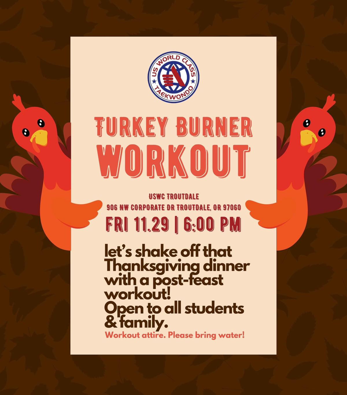 Turkey Burner Workout