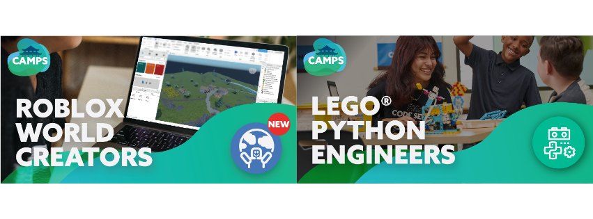 FULL DAY: Lego: Python Engineers + Roblox World Creators