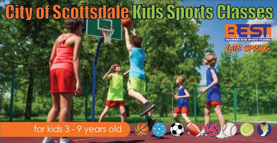 City of Scottsdale Late Spring Sports Classes for Kids
