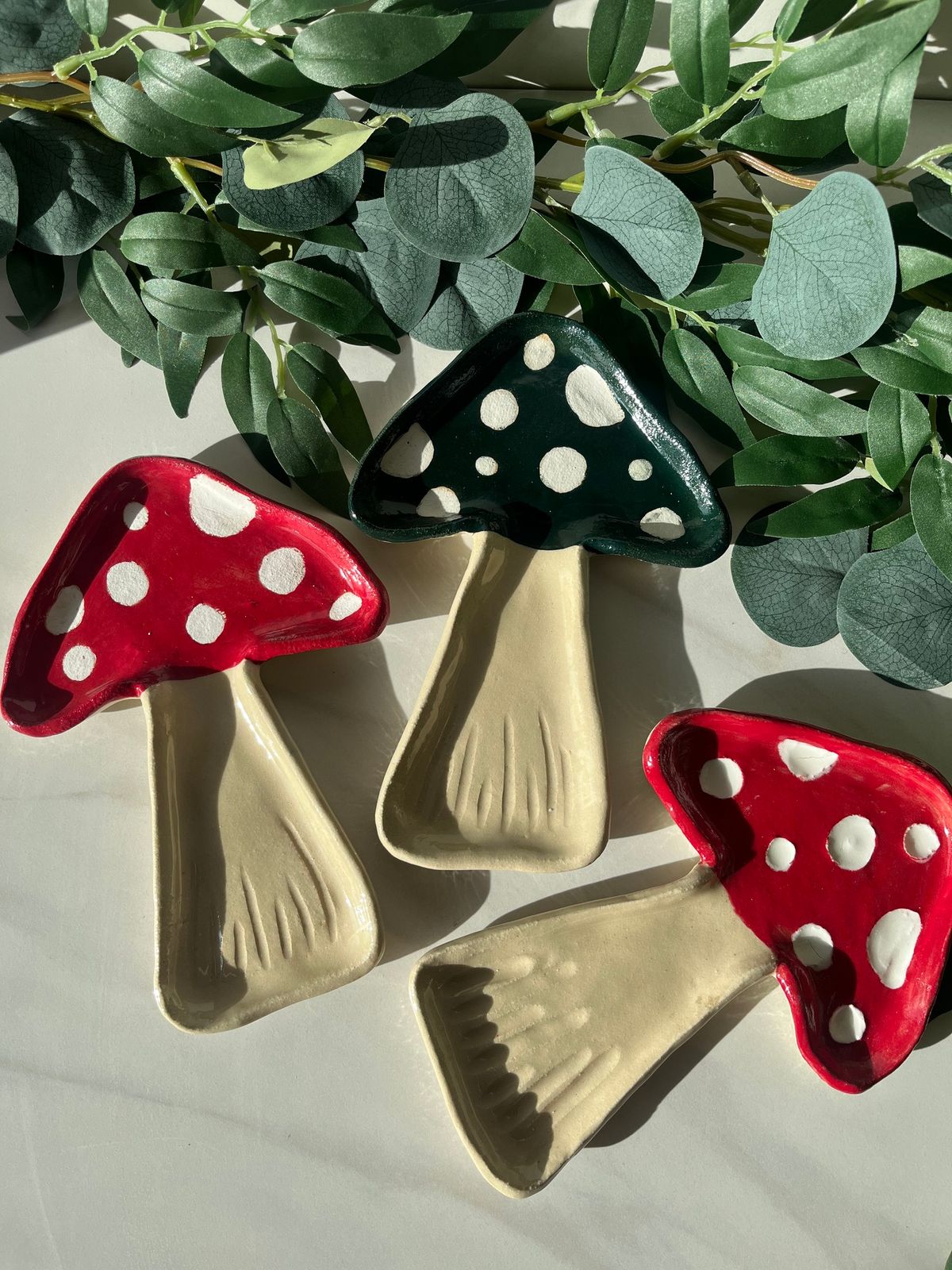 Mushroom Plate\/Spoon Rest Class