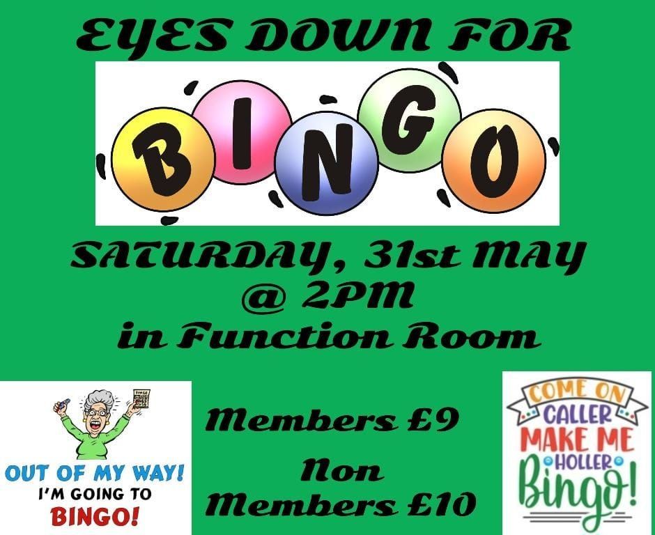 EYES DOWN FOR BINGO