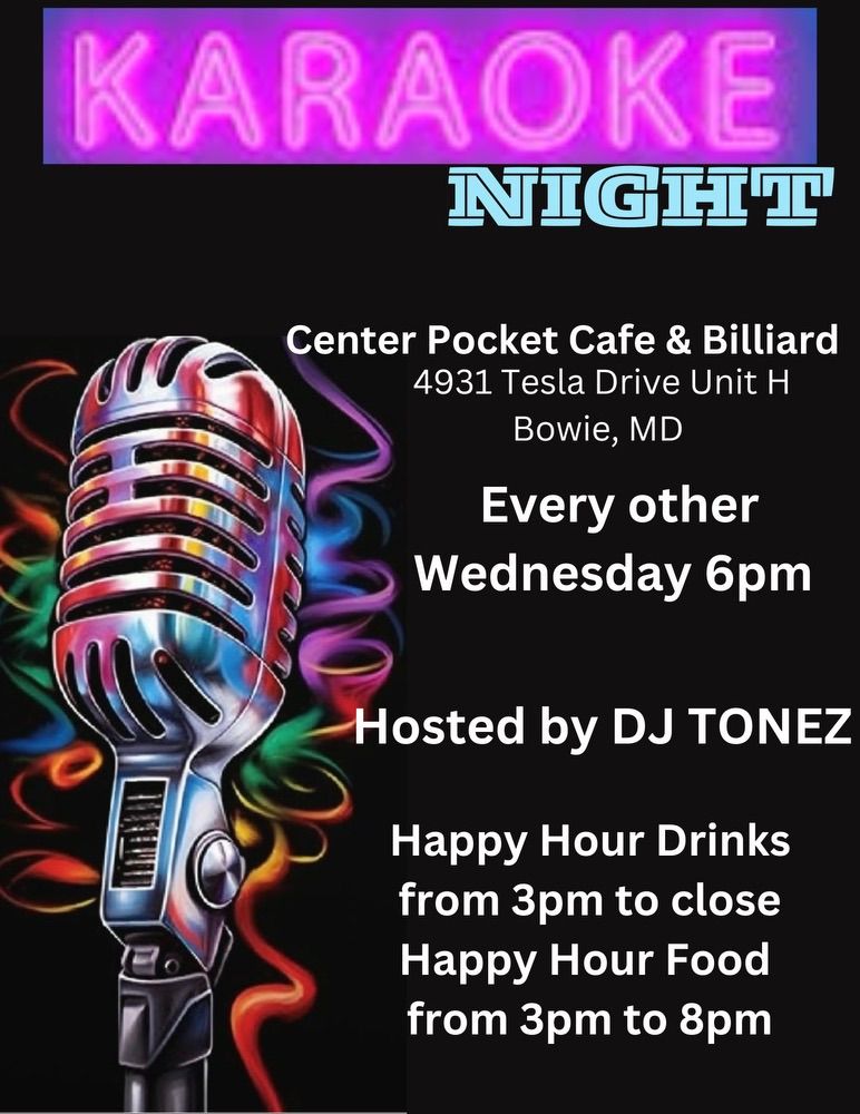 Karaoke Wednesdays! 