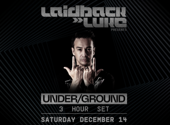 Laidback Luke: Under\/Ground (3 Hour Set) in Detroit