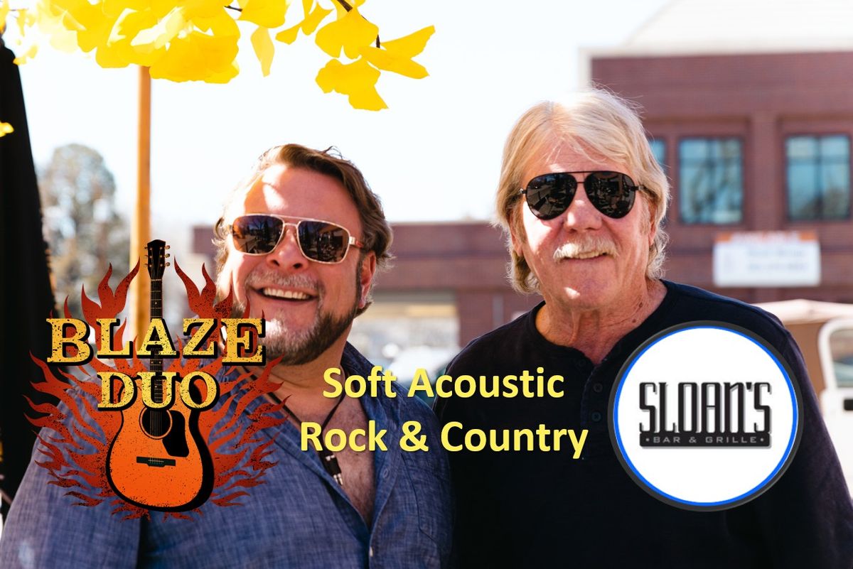 Blaze Duo @ Sloan's Bar & Grill | Acoustic Classic Soft Rock & Country Covers