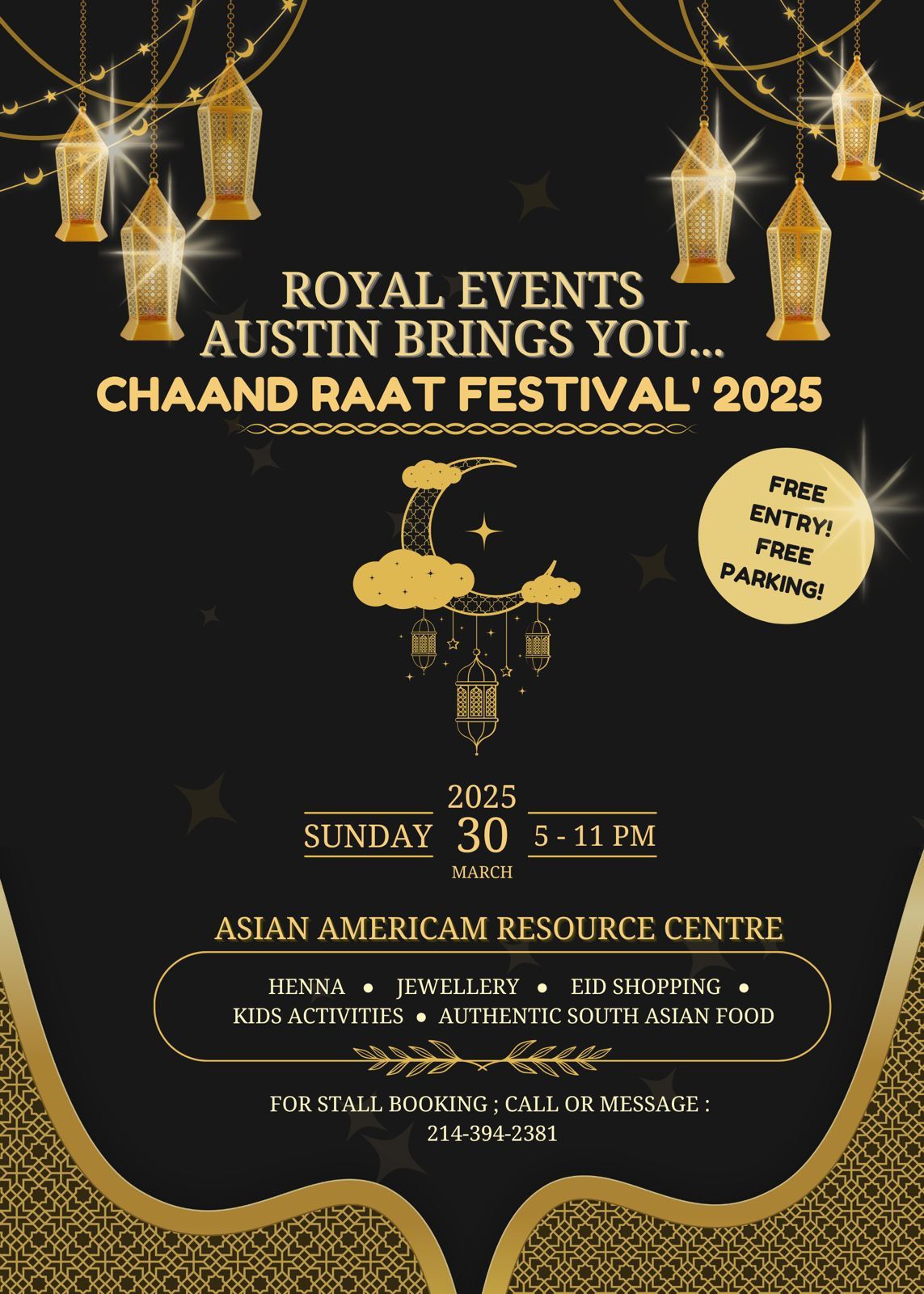 Chaand Raat Festival 2025 ( Save the Date)