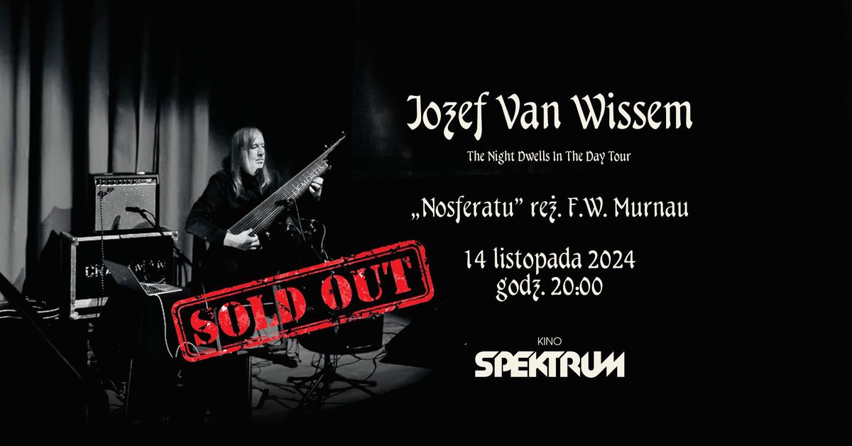 Jozef van Wissem | Nosferatu - SOLD OUT!