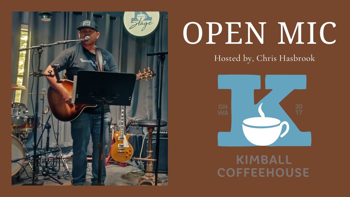 Open Mic with Chris Hasbrook!